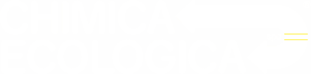 Logo bianco Chimica Ecologica trattamento acque industriali a Villaverla Vicenza